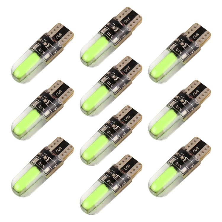 10 PCS T10 DC12V / 1W Car Clearance Light COB Lamp Beads, COB (Pink Light), COB (Green Light), COB (Red Light), COB (White Light), COB (Yellow Light), COB (Ice Blue Light), COB (Blue Light)