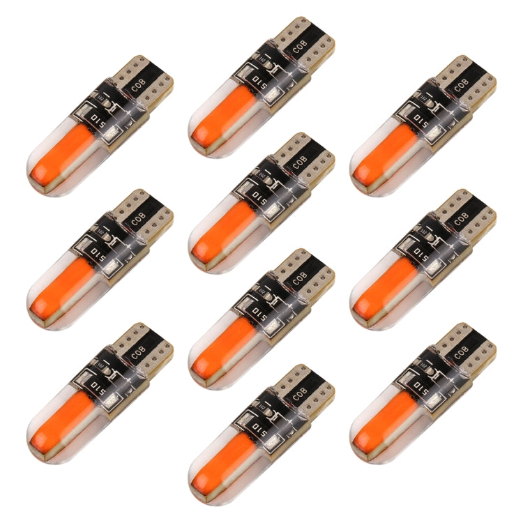 10 PCS T10 DC12V / 1W Car Clearance Light COB Lamp Beads, COB (Pink Light), COB (Green Light), COB (Red Light), COB (White Light), COB (Yellow Light), COB (Ice Blue Light), COB (Blue Light)