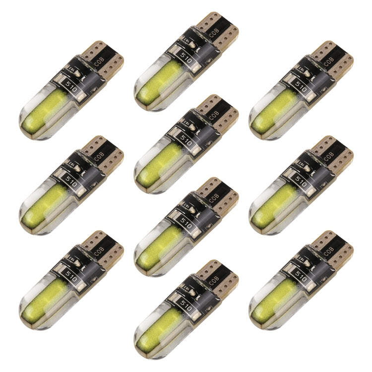 10 PCS T10 DC12V / 1W Car Clearance Light COB Lamp Beads, COB (Pink Light), COB (Green Light), COB (Red Light), COB (White Light), COB (Yellow Light), COB (Ice Blue Light), COB (Blue Light)