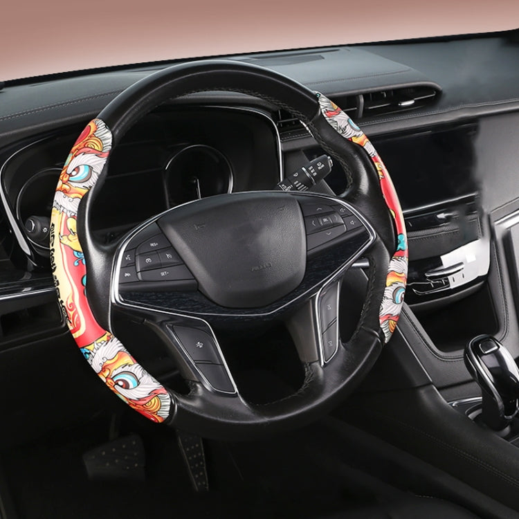 Car Universal China-Chic Relief Steering Wheel Cover (A Born Beauty), CRP4786A, CRP4786B, CRP4786C