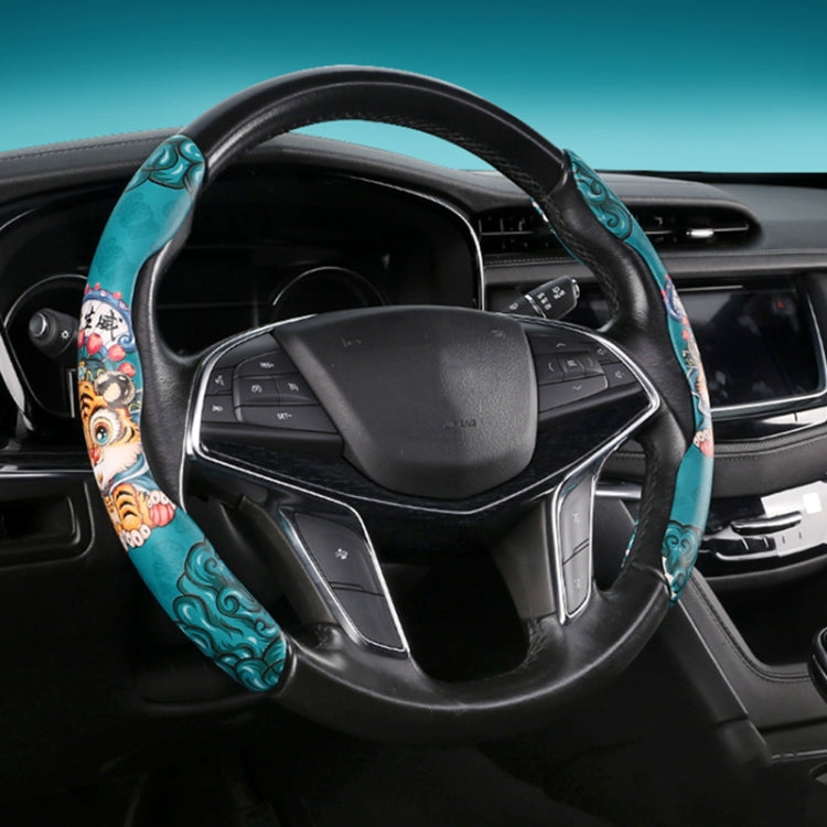 Car Universal China-Chic Relief Steering Wheel Cover (A Born Beauty), CRP4786A, CRP4786B, CRP4786C