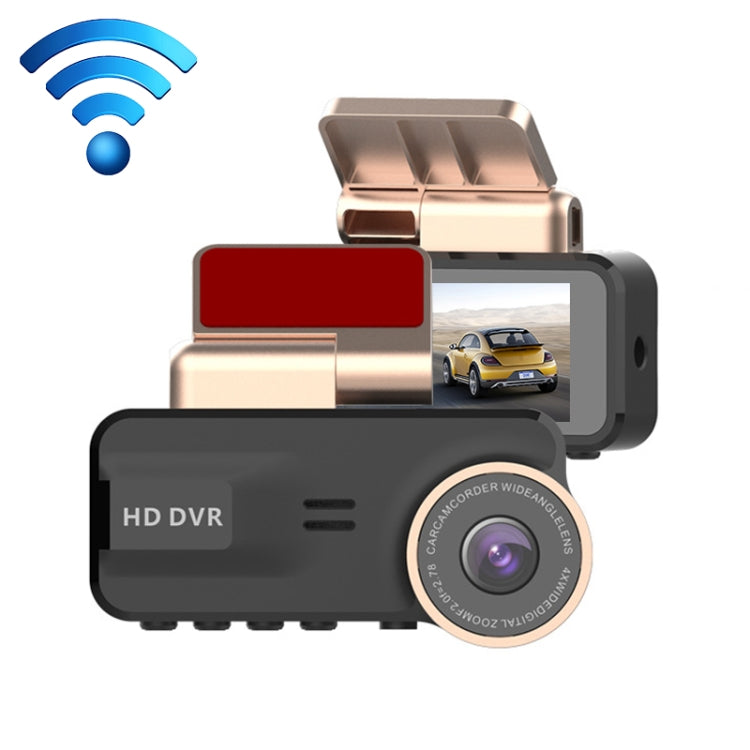 F22 3.16 inch 1080P HD Night Vision WiFi Connected Driving Recorder, F22 WiFi