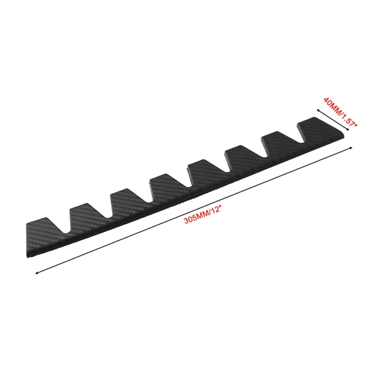 Car Modified Bumper Guard Kit Carbon Fiber Texture, Carbon Fiber Texture
