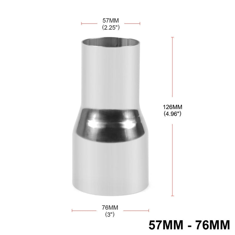 57-76mm Car Modified Exhaust Pipe Joint, 57-76mm