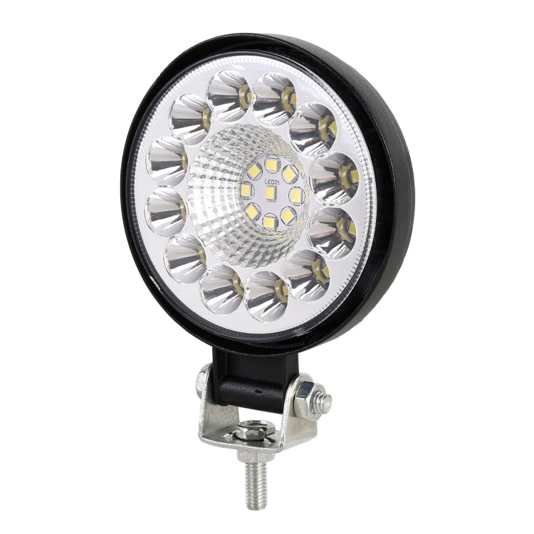 Car Round Work Light with 21LEDs SMD-2835 Lamp Beads, Round 21 2835 Lamp Beads