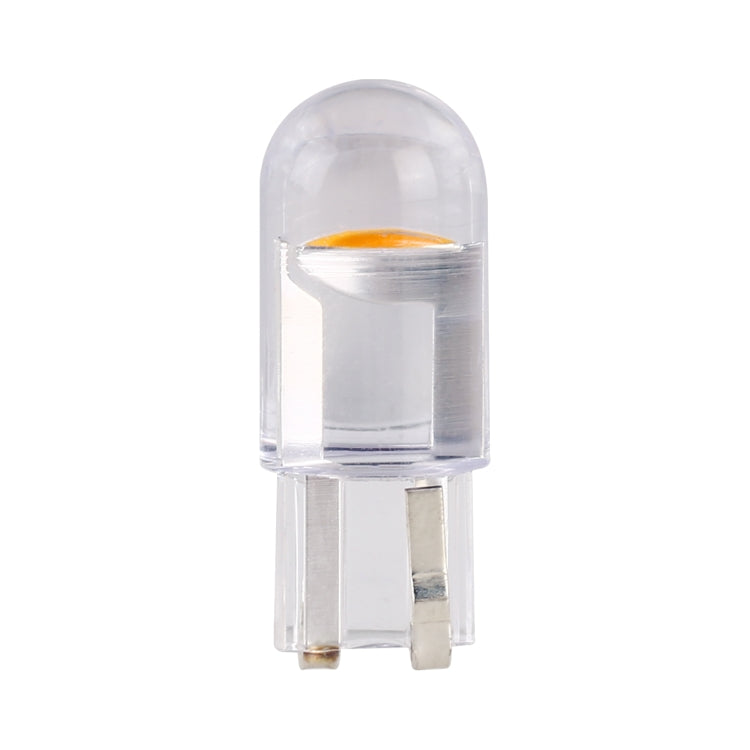 50 PCS T10 DC12V / 0.3W Car Clearance Light COB Lamp Beads, DC12V (Yellow Light), DC12V (Ice Blue Light), DC12V (White Light), DC12V (Blue Light), DC12V (Red Light), DC12V (Green Light)