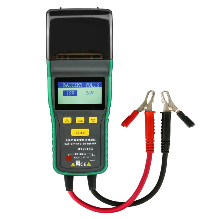 DUOYI DY2015C Car 12V / 24V Battery Tester, DY2015C