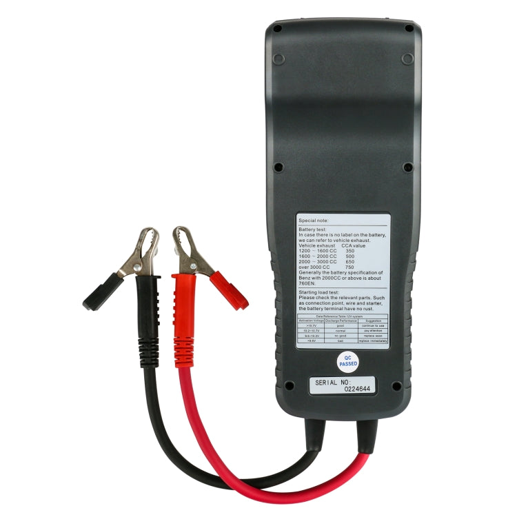 DUOYI DY2015C Car 12V / 24V Battery Tester, DY2015C