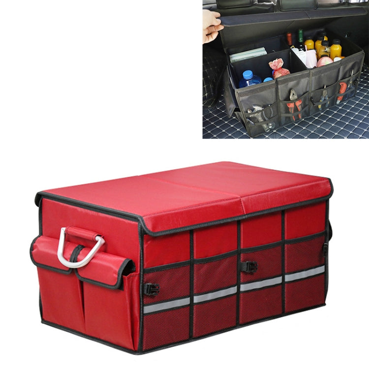 Car Trunk Foldable Storage Box, Capacity: 66L, 66L (Black), 66L (Orange), 66L (Pink), 66L (Grey), 66L (Blue), 66L (Red), 66L (Rose Red)