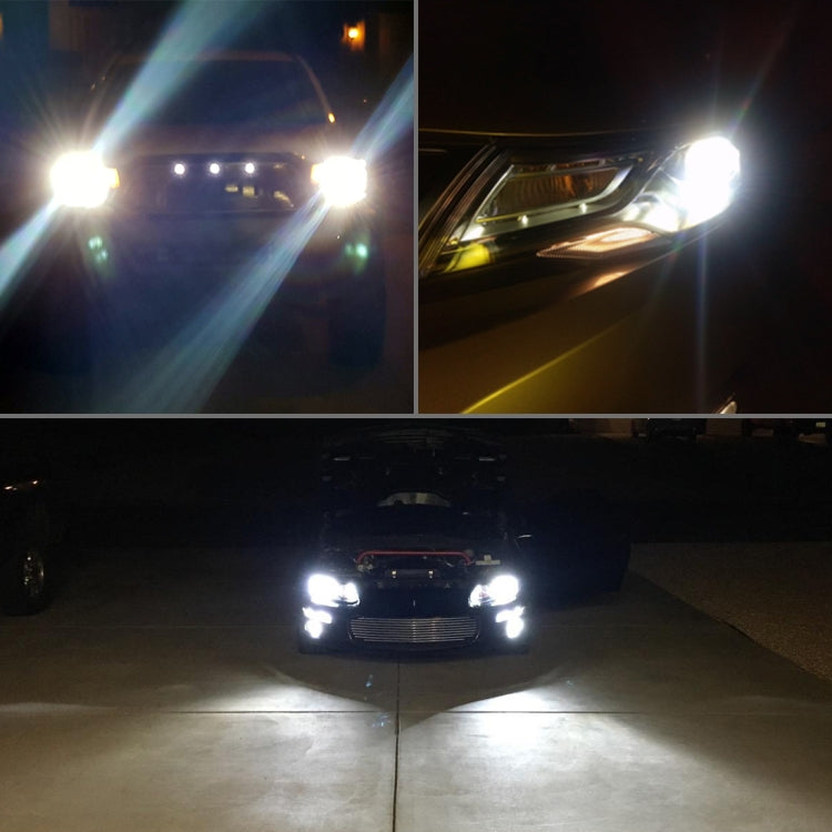 1 Pair D Series D2S Car HID Ballast to LED Headlight DC12V 35W 6000K 7000LM, CSP Lamp Bead, D2S