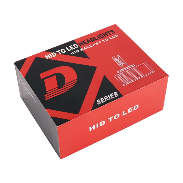 1 Pair D Series D3S Car HID Ballast to LED Headlight DC12V 35W 6000K 7000LM, CSP Lamp Bead, D3S