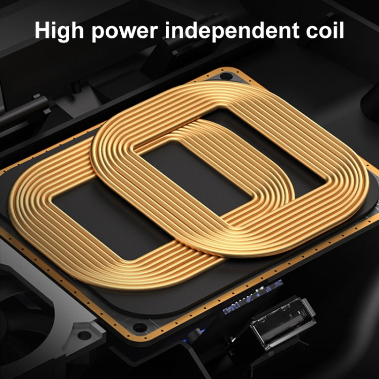 HFC-1032 Car Qi Standard Wireless Charger 10W Quick Charging for Volkswagen Tayron 2019-2022, Left Driving