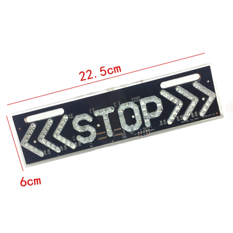 Motorcycle 12V LED Brake Light Super Bright with Turn Warning Light, Turn Warning Light