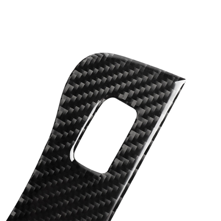 Carbon Fiber Car Window Button Decorative Sticker for Tesla Model 3, Suitable for Left Driving, Window Button