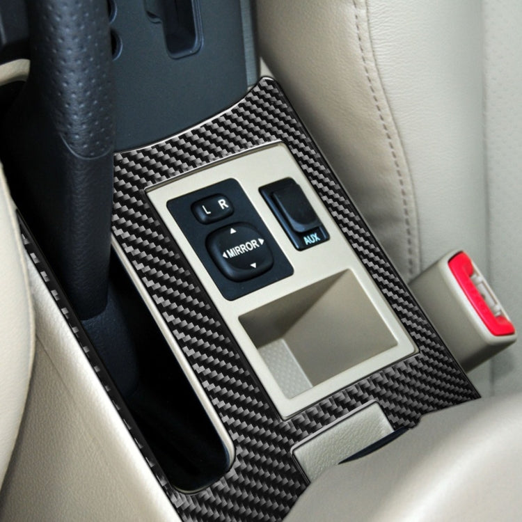 Carbon Fiber Car Handbrake Panel Decorative Sticker for Toyota Old RAV4 2006-2013,Left Drive, Handbrake Panel ,Left Drive