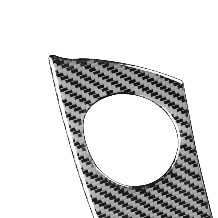 Carbon Fiber Car Warning Light Switch Panel Decorative Sticker for Toyota Old RAV4 2006-2013,Left and Right Drive Universal, Warning Light Switch Panel