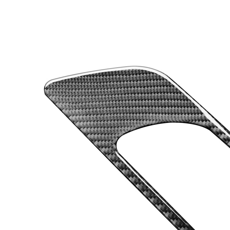 4 PCS/Set Carbon Fiber Car Inner Door Handle Frame Decorative Sticker for Mercedes-Benz B-Class 2019/GLB 2020,Left and Right Drive Universal