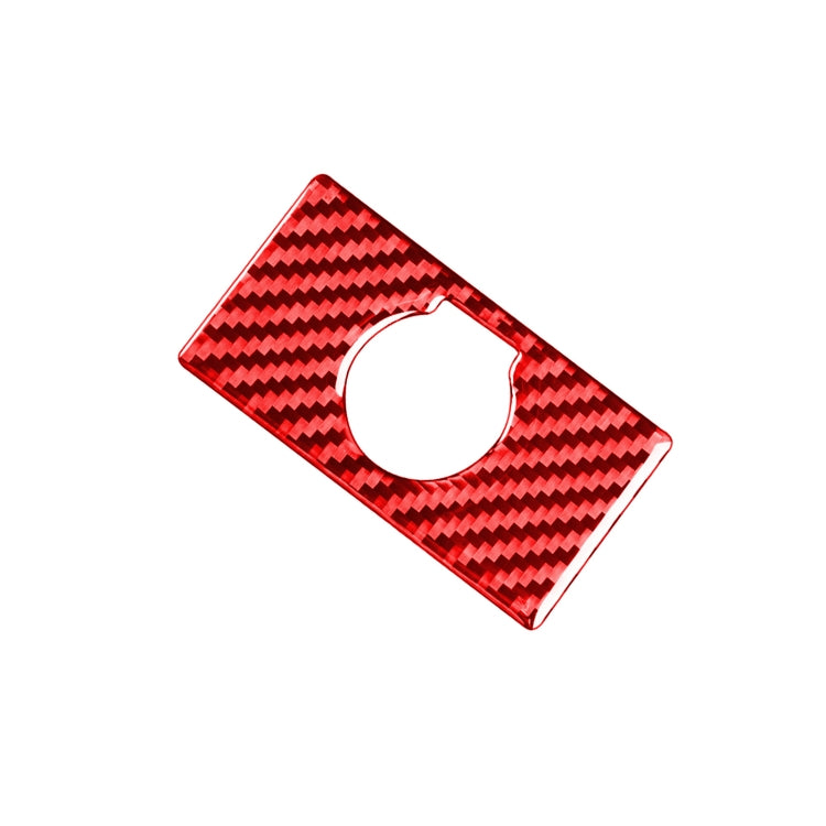 Carbon Fiber Car Rear Cigarette Lighter Switch Decorative Sticker for Toyota Tundra 2014-2018,Left and Right Drive Universal, Rear Cigarette Lighter Switch