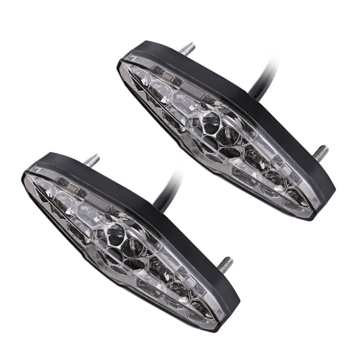 2 PCS KC-WD-NEW-3X Motorcycle LED Brake Light Running Lamp, KC-WD-NEW-3X, Running Lamp