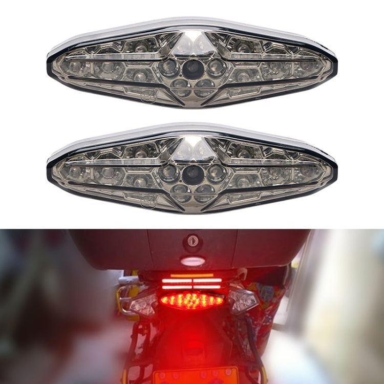 2 PCS KC-WD-NEW-3X Motorcycle LED Brake Light Running Lamp, KC-WD-NEW-3X, Running Lamp