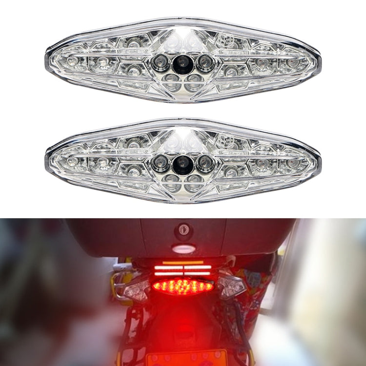 2 PCS KC-WD-NEW-3X Motorcycle LED Brake Light Running Lamp, KC-WD-NEW-3X, Running Lamp