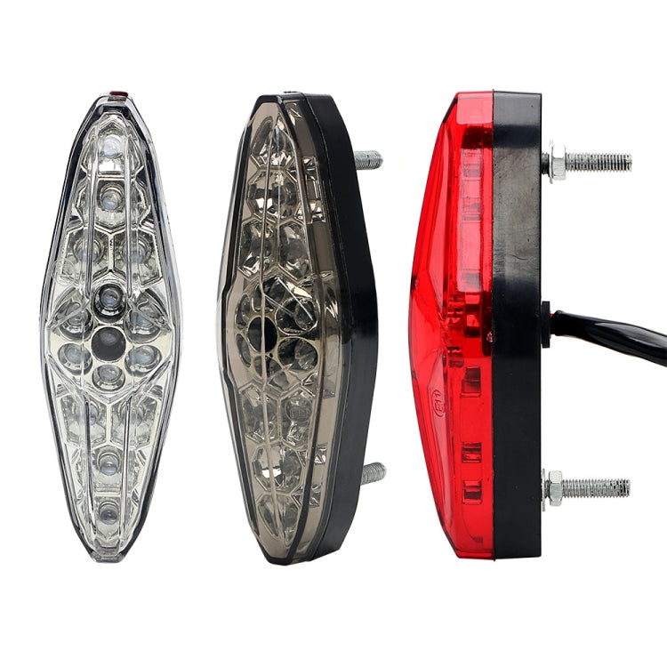 2 PCS KC-WD-NEW-3X Motorcycle LED Brake Light Running Lamp, KC-WD-NEW-3X, Running Lamp