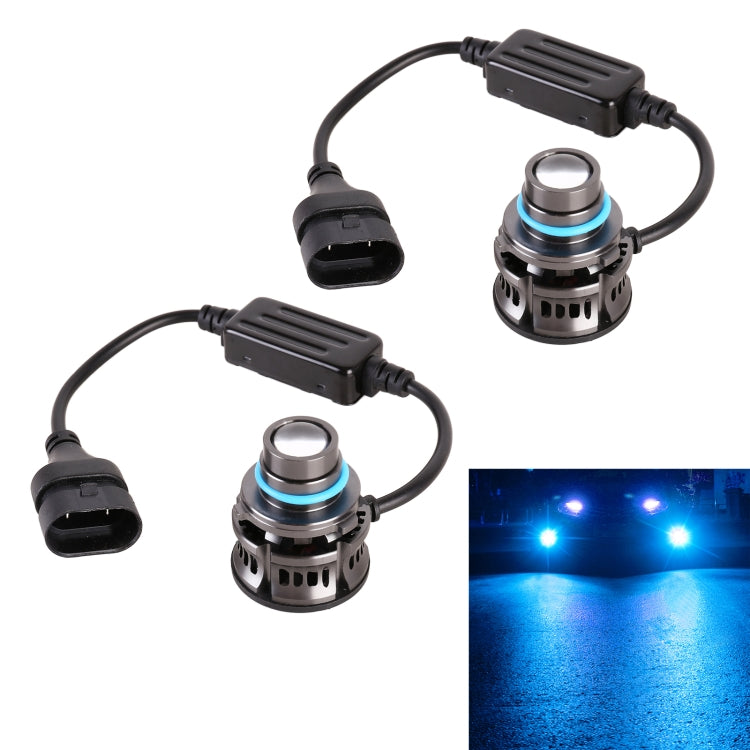 1 Pair 9006 27W / DC12V Car Aluminum Alloy LED Headlight, 9006 (Lime Green), 9006 (White Light), 9006 (Blue Light), 9006 (Gold Light)