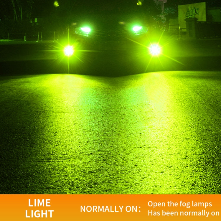 1 Pair H7 27W / DC12V Car Aluminum Alloy LED Headlight, H7 (Lime Green), H7 (White Light), H7 (Blue Light), H7 (Gold Light)