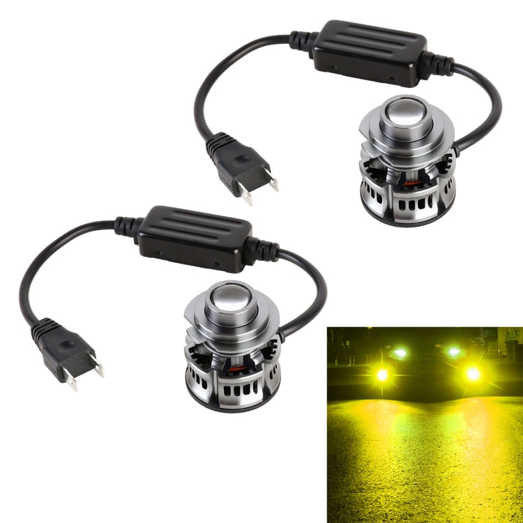 1 Pair H7 27W / DC12V Car Aluminum Alloy Flashing LED Headlight, H7 Flashing (Blue Light), H7 Flashing (Gold Light), H7 Flashing (Lime Green), H7 Flashing (White Light)