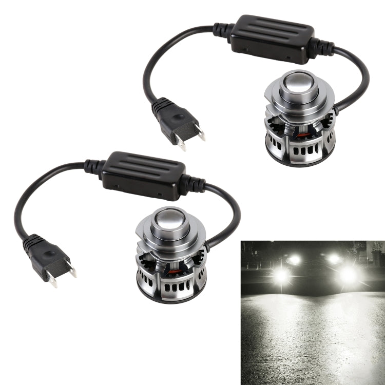 1 Pair H7 27W / DC12V Car Aluminum Alloy Flashing LED Headlight, H7 Flashing (Blue Light), H7 Flashing (Gold Light), H7 Flashing (Lime Green), H7 Flashing (White Light)