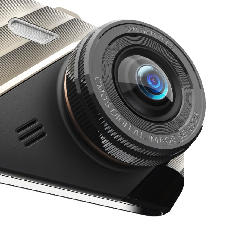 Q50 Car 4 inch HD 1080P Night Vision Front and Rear Dual-lens Driving Recorder, Q50