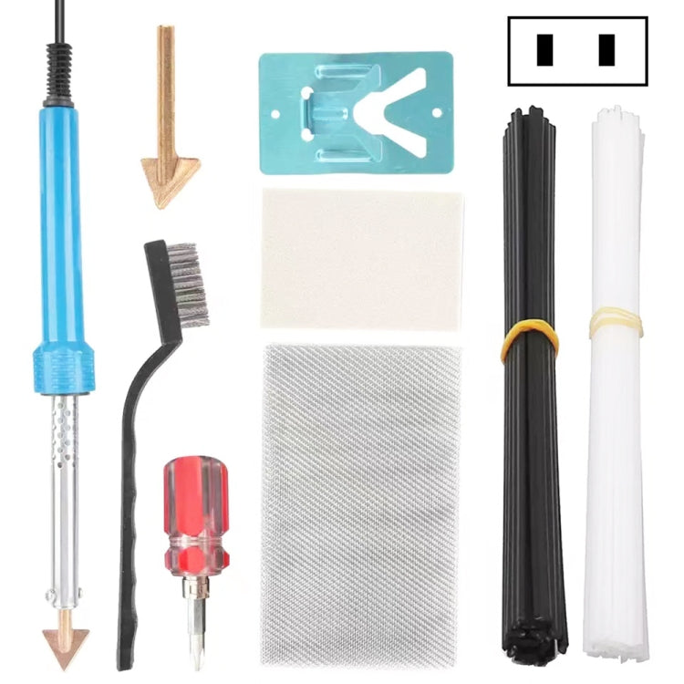 80W Electric Soldering Iron Plastic Welding Machine Car Bumper Repair Plier Set, US Plug, Bumper Repair Plier Set, US Plug
