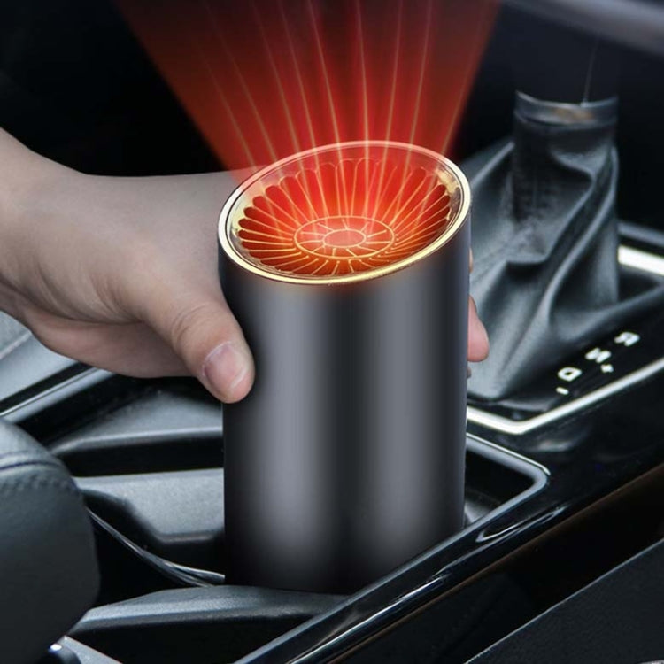 Car High-Power Cylinder Heater 12V Defogging Defroster with Holder, with Holder