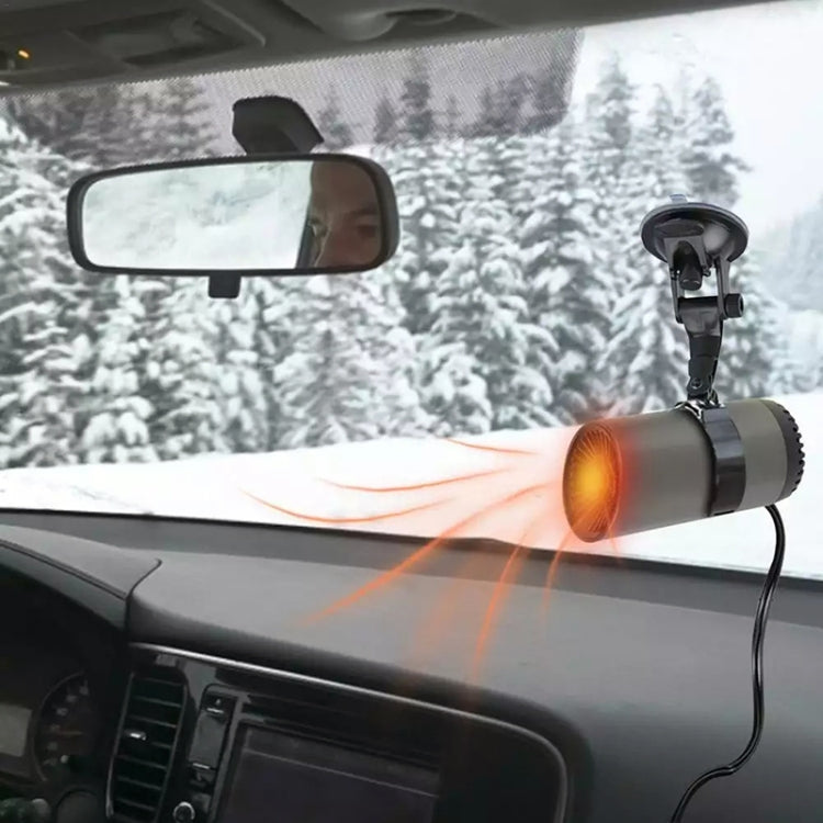 Car High-Power Cylinder Heater 12V Defogging Defroster with Purification and Holder, with Purification and Holder