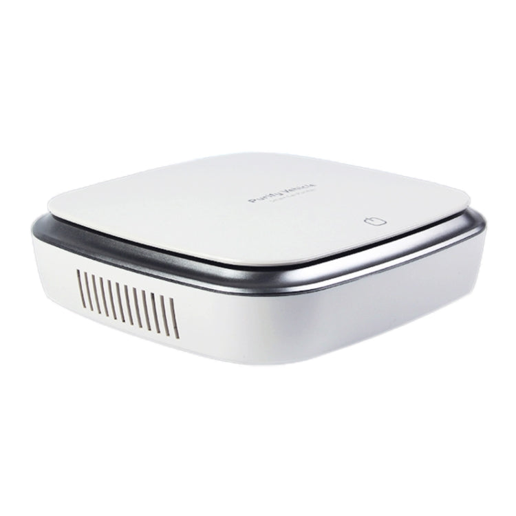 Car Solar Energy Negative Ion Smart USB Air Purifier, XJ-005 (Black), XJ-005 (White)