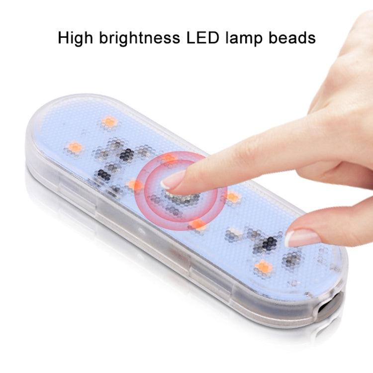 USB-C / Type-C Colorful Touch Switch Control Car Foot Hook And Loop Fastener Ambient Light, Colorful