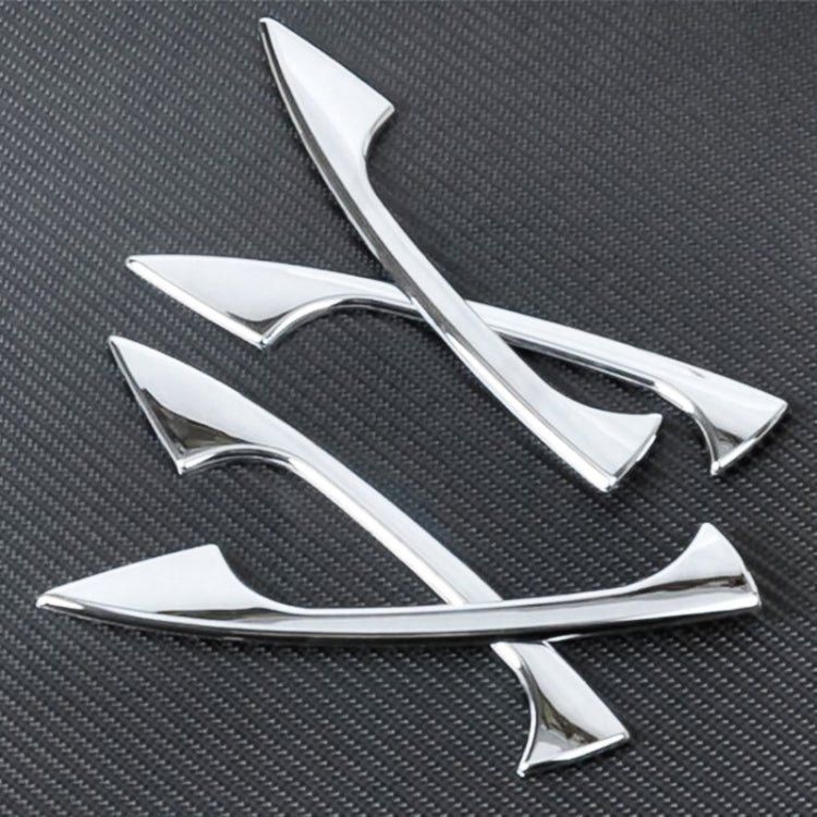 Car Electroplated Side Door Handle Cover for Mercedes-Benz GLK Gl Ml A B C E Class 2011-2014, For Mercedes-Benz GLK