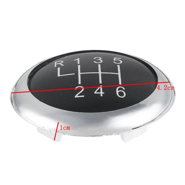 Car 6-speed Shift Lever Handle Ball Cover 3C0711144A for Volkswagen Passat, For Volkswagen Passat
