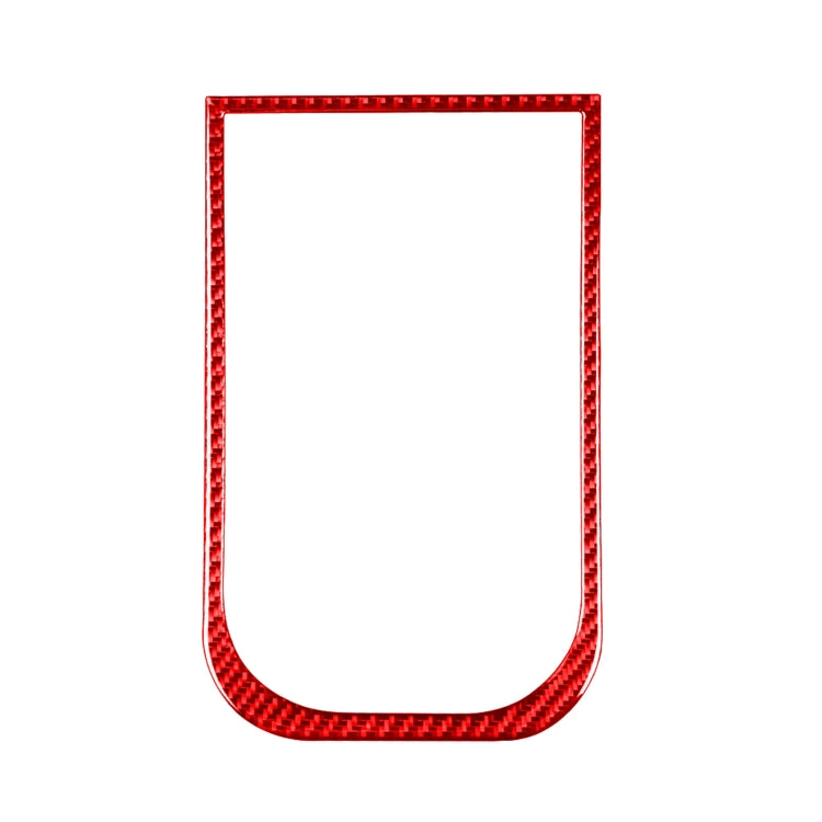 For Honda CRV 2007-2011 Carbon Fiber Car Handheld Box Panel Frame Decorative Sticker,Left and Right Drive Universal, Car Handheld Box Panel Frame