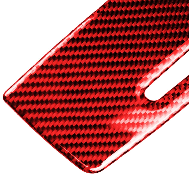 For BMW 3 Series E90 Carbon Fiber Car Ashtray Panel Decorative Sticker, Car Ashtray Panel