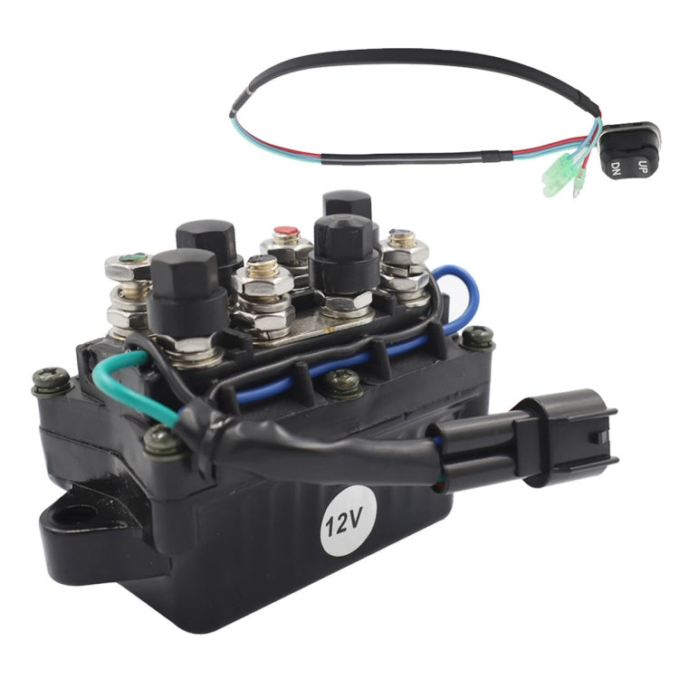 Stroke Relay Assembly with Outboard Motor Switch for Yamaha 703825630100, Stroke Relay Assembly