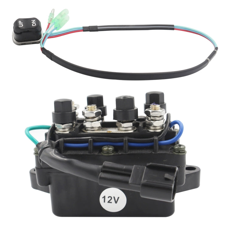 Stroke Relay Assembly with Outboard Motor Switch for Yamaha 703825630100, Stroke Relay Assembly