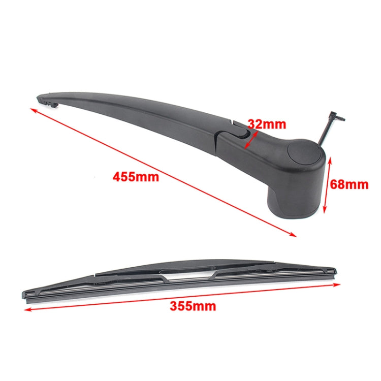 JH-BK15 For Buick Rainier 2007-2017 Car Rear Windshield Wiper Arm Blade Assembly 15232653, For Buick Rainier 2007-2017