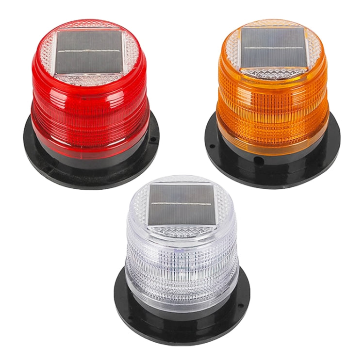 Car Solar Charging Warning Light, Round Yellow, Round Red, Round White