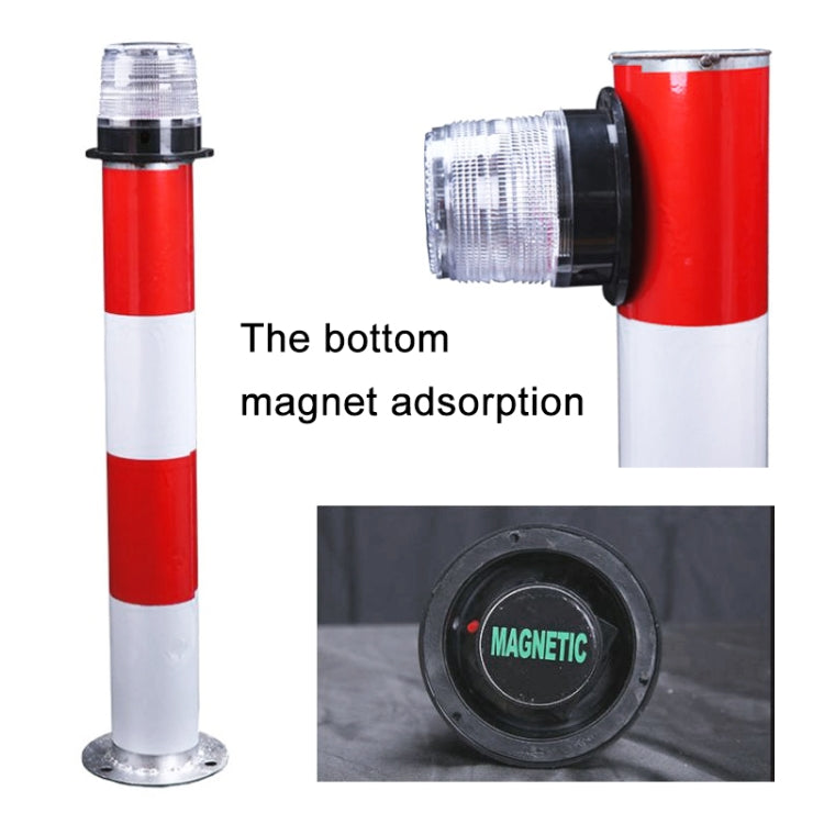 Car Solar Charging Warning Light, Round Yellow, Round Red, Round White