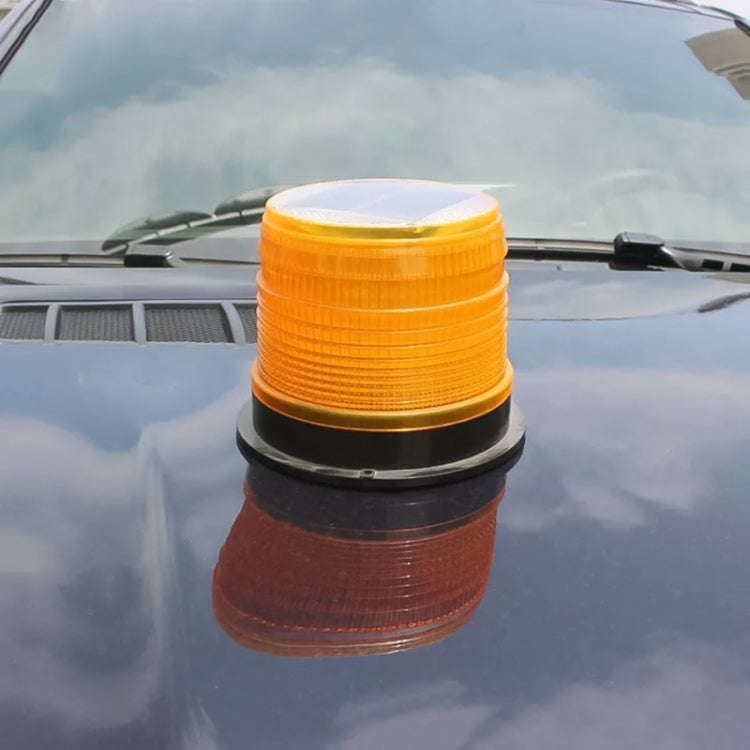 Car Solar Charging Warning Light, Round Yellow, Round Red, Round White