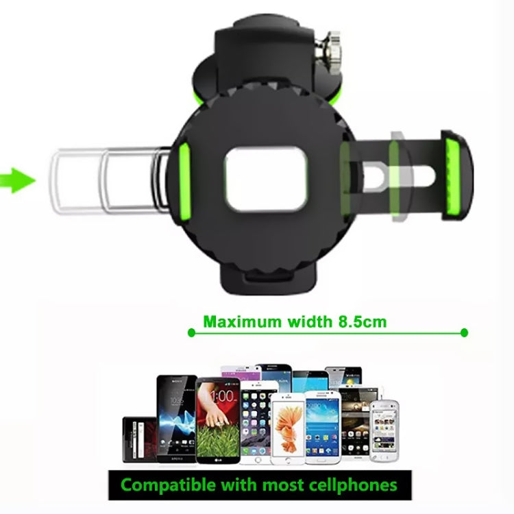 Multifunctional Car Center Console Dashboard Suction Cup Phone Holder