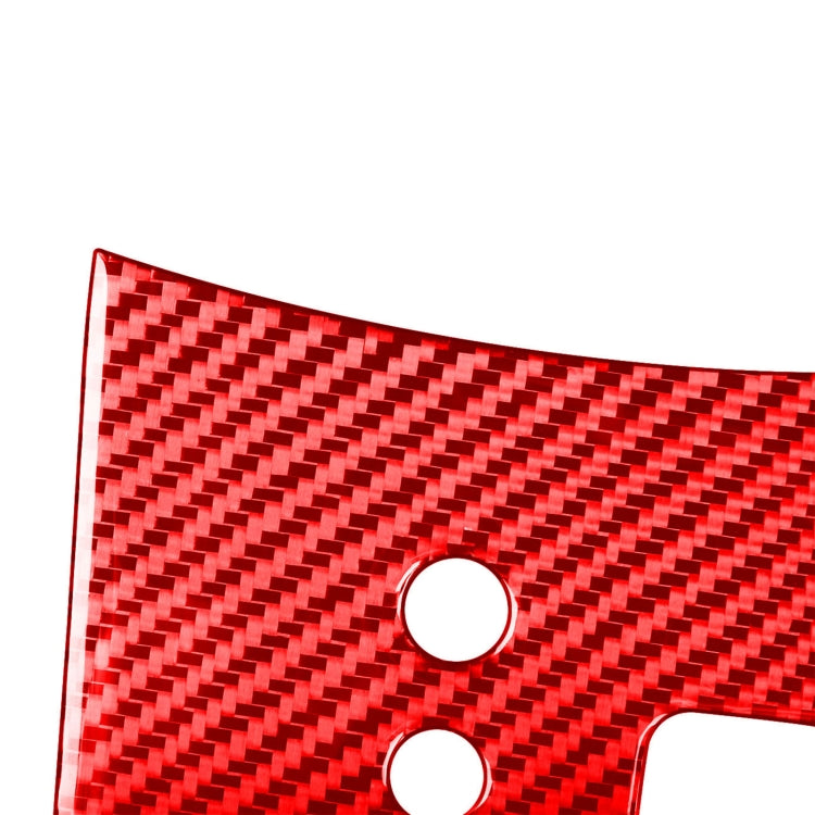 Car Carbon Fiber Gear Panel Decorative Sticker for Toyota RAV4 2006-2013, Left Drive, Gear Panel, Left Drive