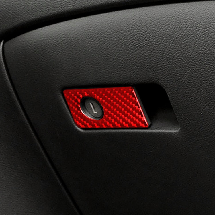 Car Carbon Fiber Front Passenger Seat Handle Box Decorative Sticker for Infiniti Q50 2014-2020, Left Drive, Front Passenger Seat Handle Box, Left Drive