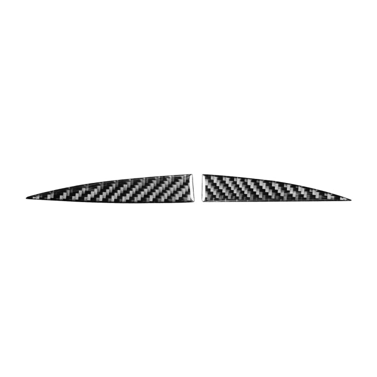 Car Carbon Fiber Central Control Small Display Decorative Sticker for Toyota Highlander 2014-2019, Left Drive